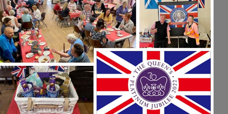 jubilee party collage